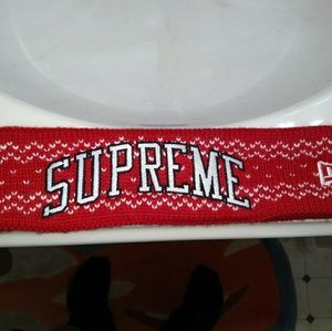 Supreme Christmas New Era Headband